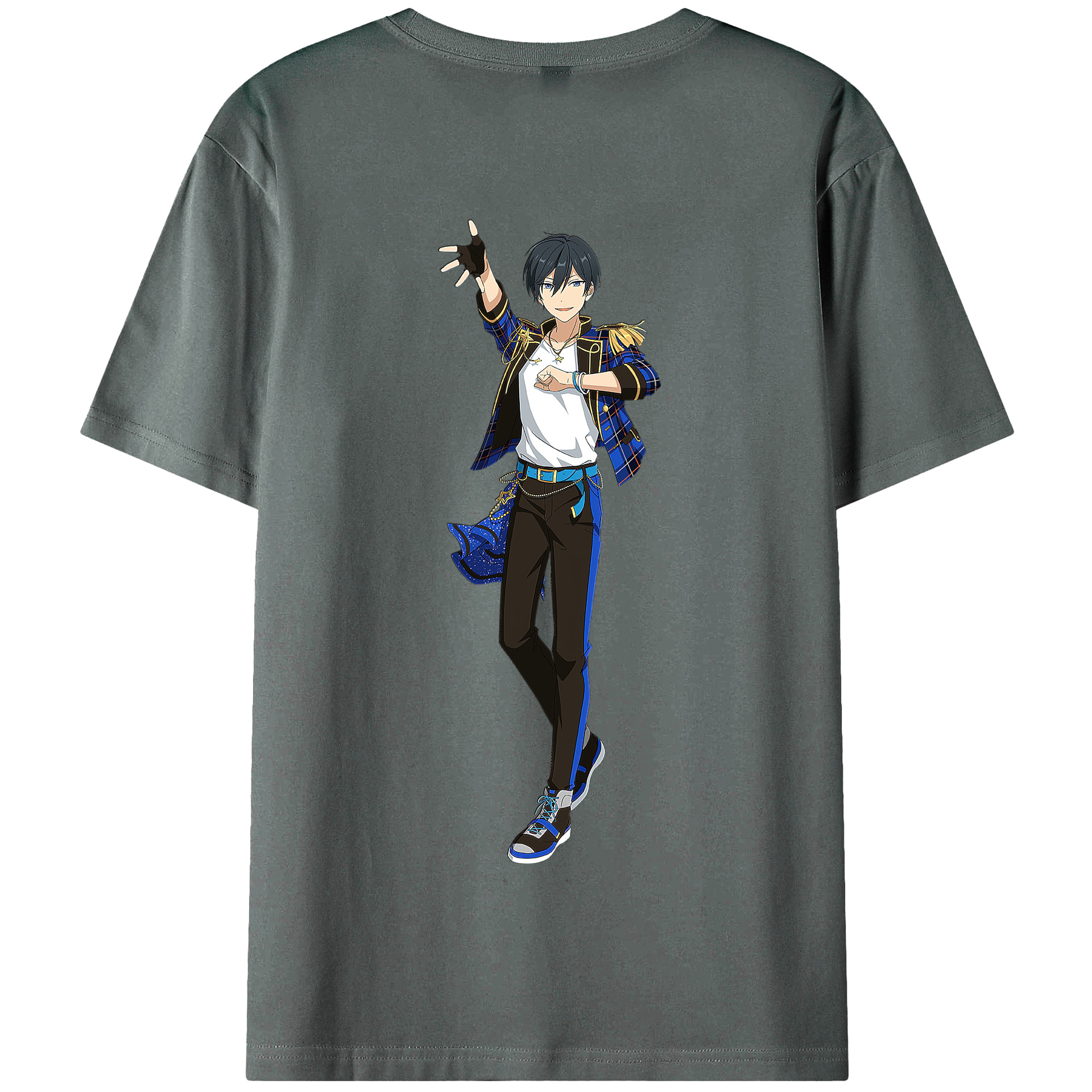 （画像用） あんさんぶるスターズ! Ensemble Stars 綿100％半袖Tシャツ（背面プリント）